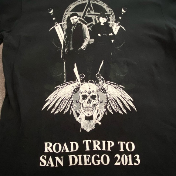 Warner Bros. Other - Official Supernatural Shirt SDCC 2013 Exclusive Comic-Con Ackles Winchesters